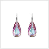 Swarovski Element Tear Earrings - Vitrail Light - K. Crystals Online