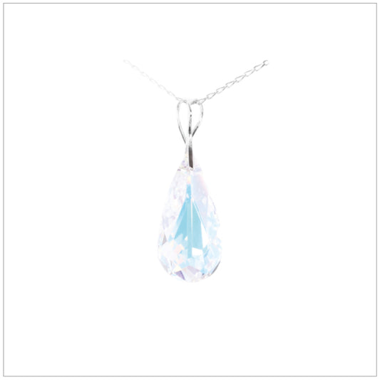 Swarovski Element Tear Necklace - Aurore Boreale - K. Crystals Online