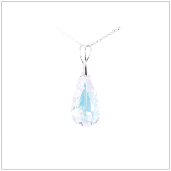 Swarovski Element Tear Necklace - Aurore Boreale - K. Crystals Online