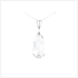 Swarovski Element Tear Necklace Crystal - K. Crystals Online
