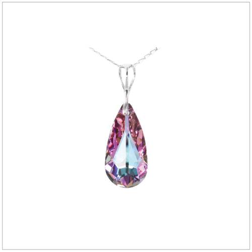 Swarovski Element Tear Necklace - Vitrail Light - K. Crystals Online