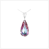 Swarovski Element Tear Necklace - Vitrail Light - K. Crystals Online