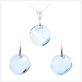 Swarovski Element Twist Jet Set - Aquamarine - K. Crystals Online