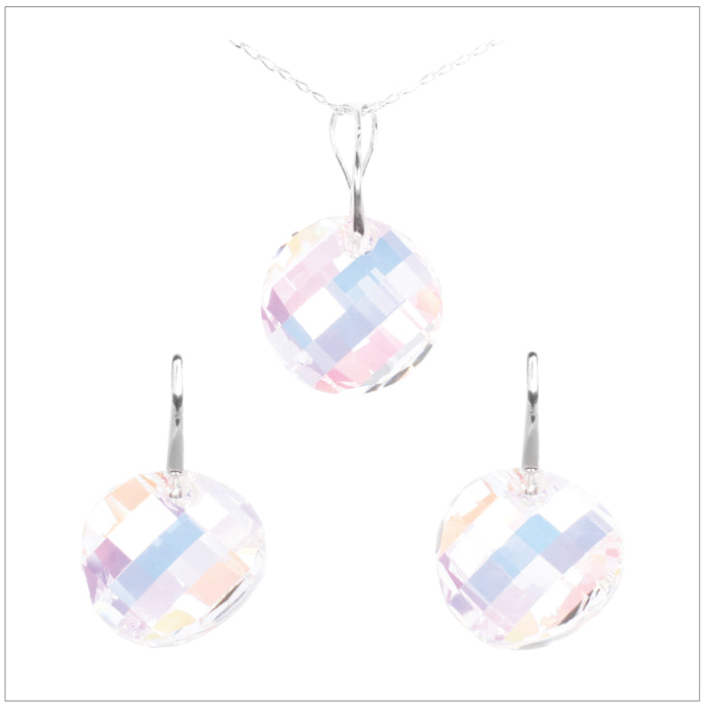 Swarovski Element Twist Jet Set - Aurore Boreale - K. Crystals Online