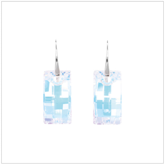 Swarovski Element Urban Earrings - Aurore Boreale - K. Crystals Online