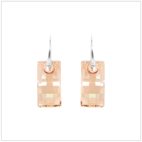 Swarovski Element Urban Earrings - Golden Shadow - K. Crystals Online