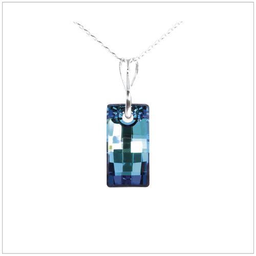 Swarovski Element Urban Necklace - Bermuda Blue - K. Crystals Online