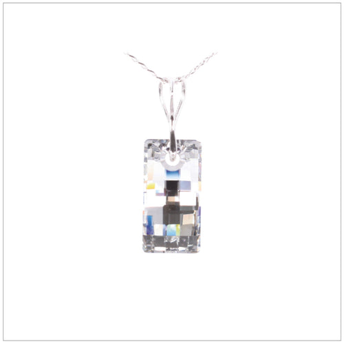 Swarovski Element Urban Necklace - Chrome/Labrador - K. Crystals Online