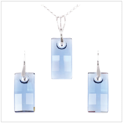 Swarovski Element Urban Set - Denim Blue - K. Crystals Online