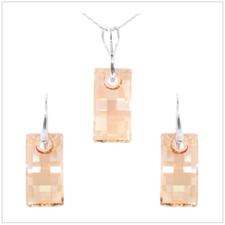 Swarovski Element Urban Set - Golden Shadow - K. Crystals Online