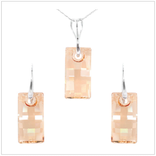 Swarovski Element Urban Set - Golden Shadow - K. Crystals Online