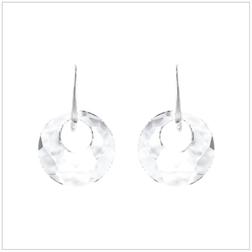 Swarovski Element Victory Earrings - Crystal - K. Crystals Online