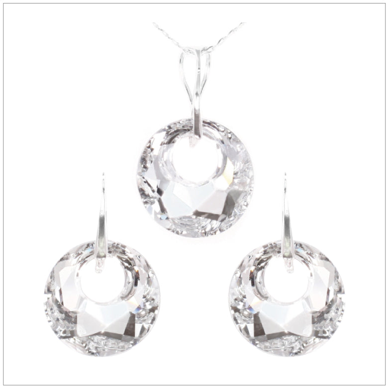 Swarovski Element Victory Set - Chrome/Labrador - K. Crystals Online