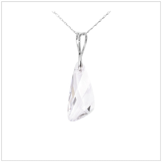 Swarovski Element Wing Necklace - Crystal - swarovski jewellery south africa kcrystals